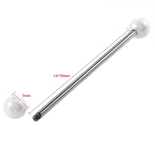 1PC Industrial Piercings Barbell Fashion Ear Industrial Rings Body Jewelry Piercing