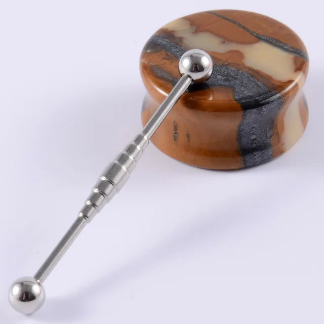 14G Cross Industrial Barbell Piercing Heart Earring Straigh Bar Cartilage Ear Piercing Barbells Body Jewelry Ear Piercing Ring