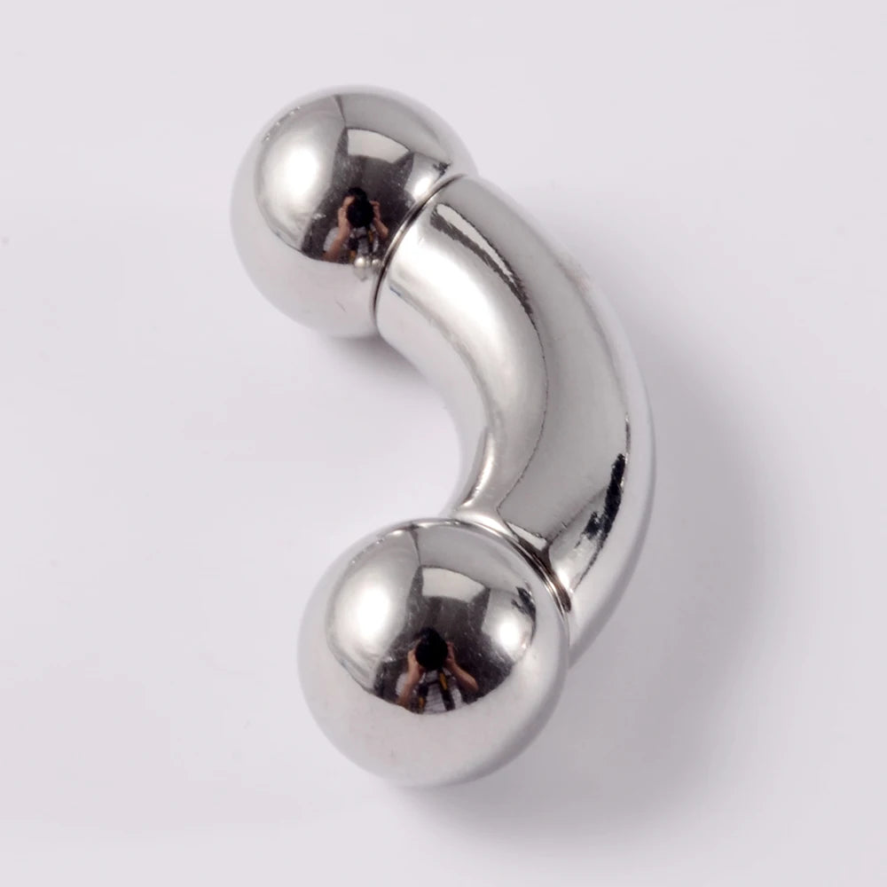 1PC Stainless Steel Straight Barbell Rings Curved Banana Penis Tragus Ear Piercing Male Genital Nipple Bar Fashion Body Piercing
