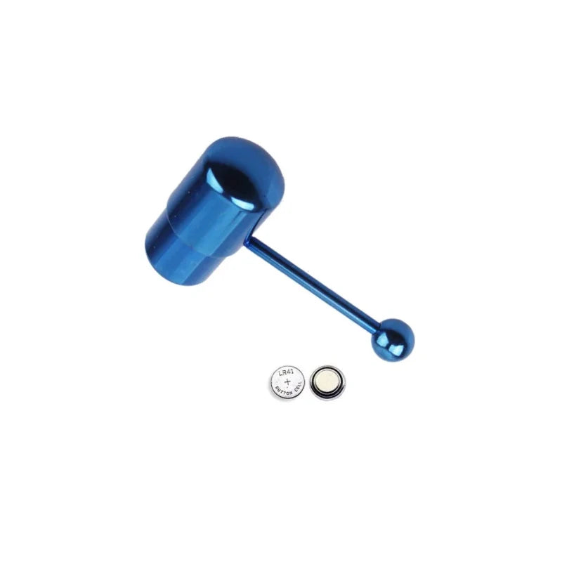 1 Pc Special Design Vibrating Tongue Piercing 1.2*17mm Barbell Stainless Steel Tongue Rings Body Jewelry Hot Selling Apparel