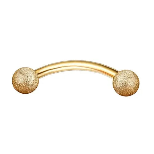 1PC Surgical Steel Piercing Jewelry Curved Barbell Eyebrow Ring Helix Tragus Lip Piercing Daith Rook Earrings for Women