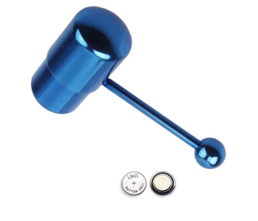 1 Pc Special Design Vibrating Tongue Piercing 1.2*17mm Barbell Stainless Steel Tongue Rings Body Jewelry Hot Selling Apparel