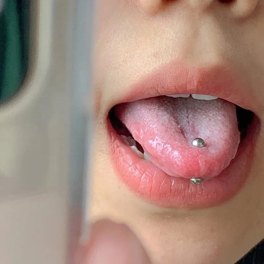 14G Tongue Rings Nipple Rings Surgical Steel Barbell Nipplering Body Piercing Jewelry for Women Men 12MM 14MM 16MM 18MM Bar Leng