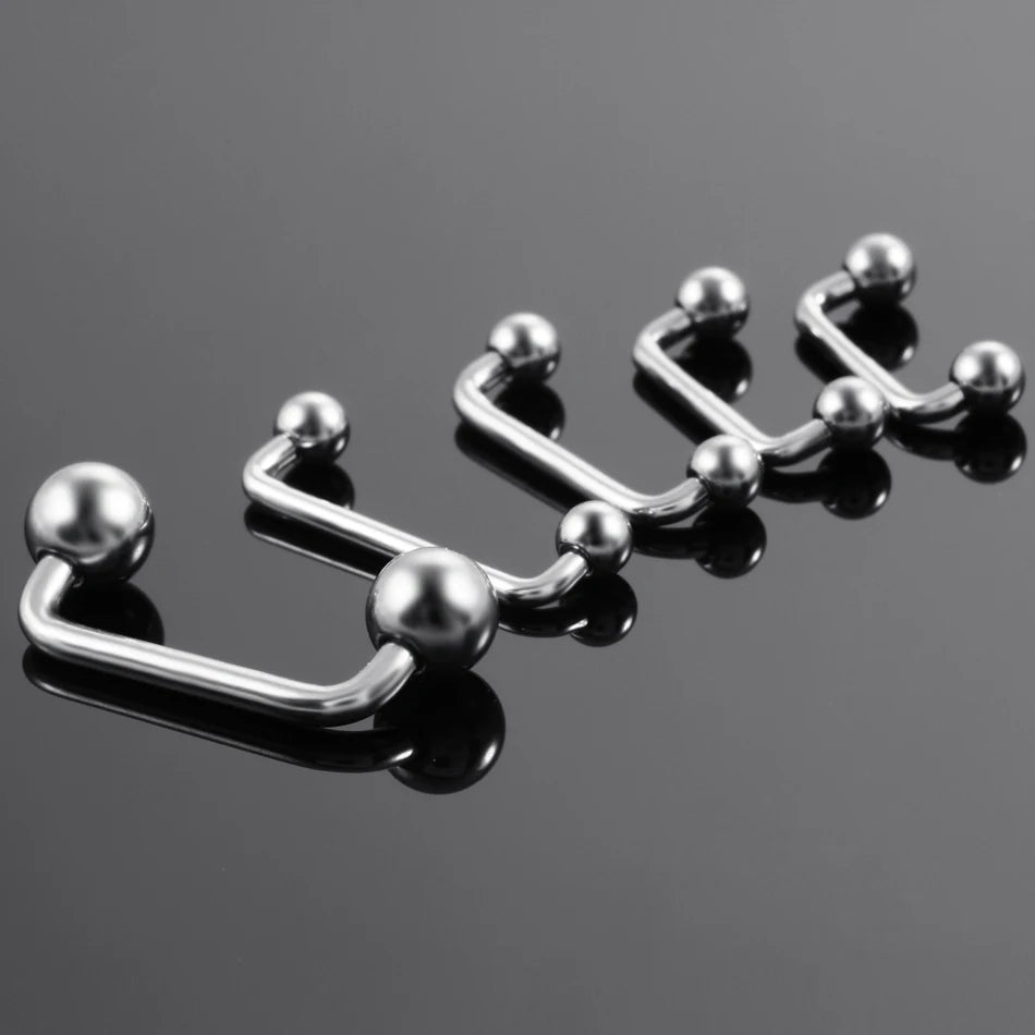1PC Titanium 16G 14G External&Internal Thread Surface Bar Industrial Barbell CZ Micro Dermal Anchors Ring Piercings Sexy Jewelry