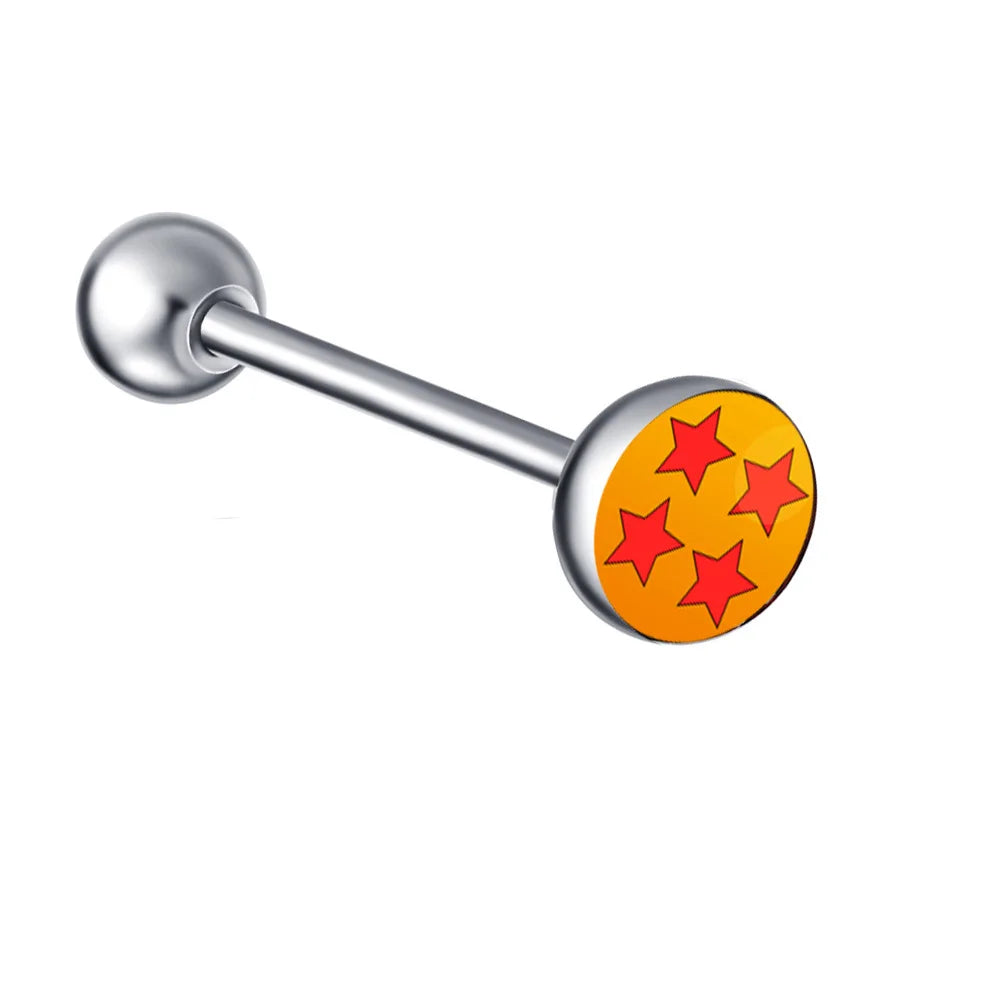 1PC 28 Styles Tongue Ring Piercing Sexy Tongue Barbell Surgical Stainless Steel Cross Nightclub Bar Stud Piercing Body Jewelry