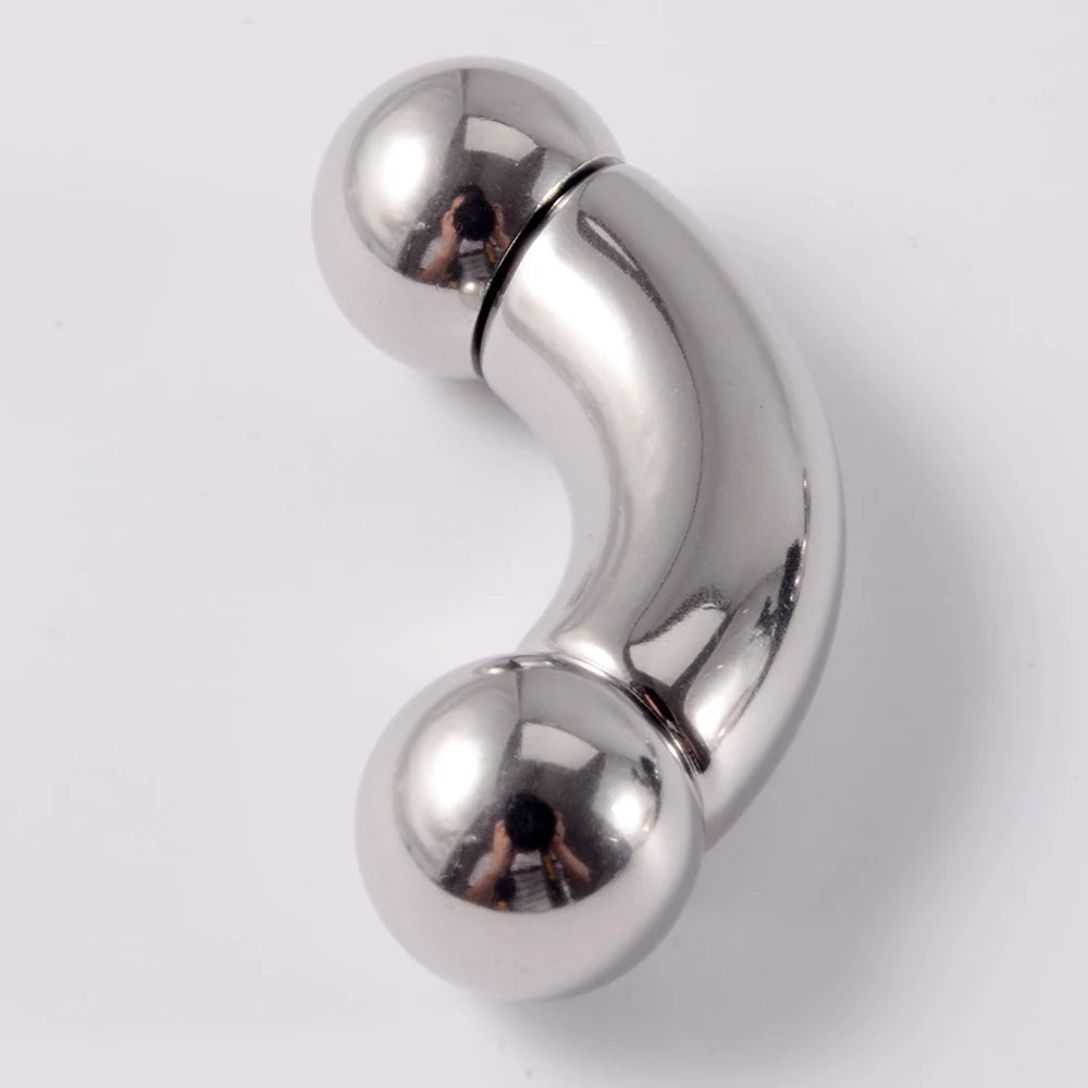 1PC Stainless Steel Straight Barbell Rings Curved Banana Penis Tragus Ear Piercing Male Genital Nipple Bar Fashion Body Piercing