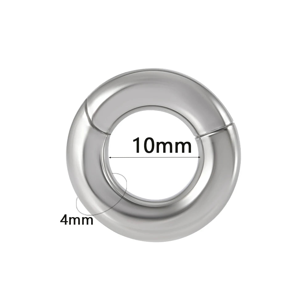 1PC Surgical Steel Septum Clicker Segment Hinged Ring Nose Eyebrow Lip Hoop Ear Cartilage Tragus Helix Ear Lobe Piercing Jewelry