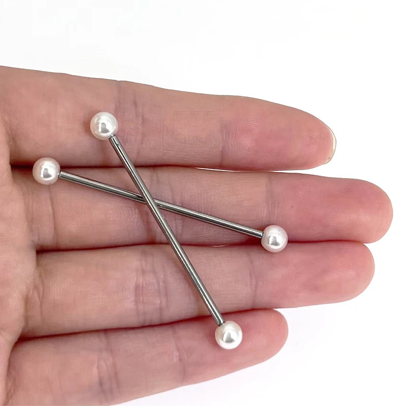 1PC Industrial Piercings Barbell Fashion Ear Industrial Rings Body Jewelry Piercing
