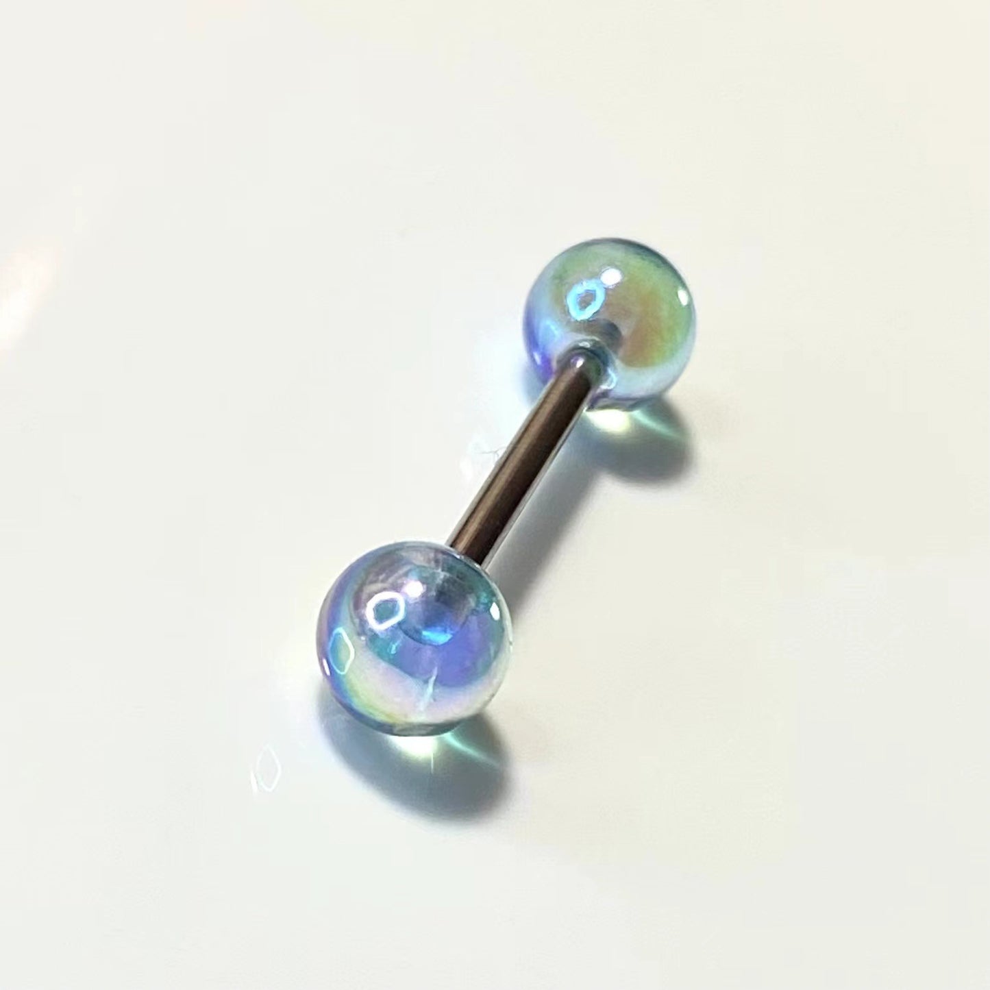 Tongue Nail Fashion Acrylic Tongue Ring Piercing Ear Nipple Rings Wear Lip Retro Stud Earring Puncture Jewelry