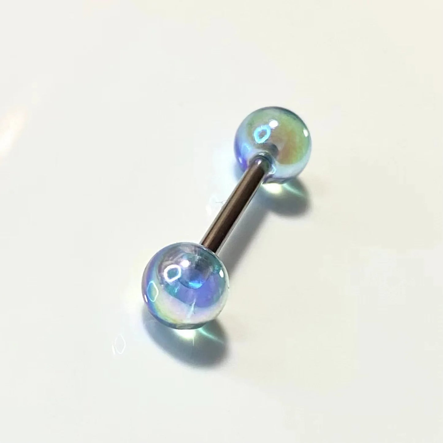 Tongue Nail Fashion Acrylic Tongue Ring Piercing Ear Nipple Rings Wear Lip Retro Stud Earring Puncture Jewelry