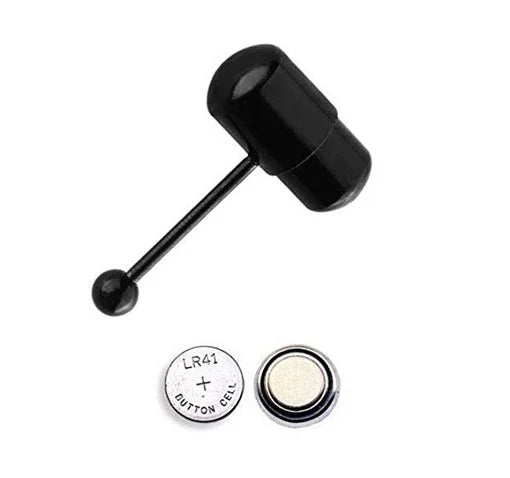 1 Pc Special Design Vibrating Tongue Piercing 1.2*17mm Barbell Stainless Steel Tongue Rings Body Jewelry Hot Selling Apparel