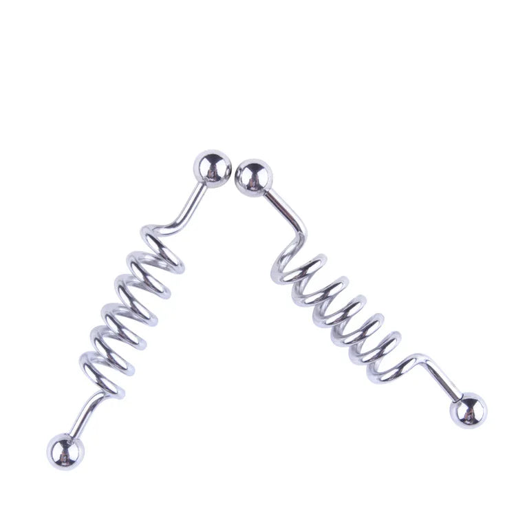 1pcs Rabbit Long Industrial Barbell Earring 316L Stainless Steel Industrial Piercing Body Jewelry пирсинг Bijoux