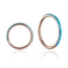 Factory Outlet 316L Steel Material Opal Earrings Body Jewelry Body Piercing Jewelry Trade Price