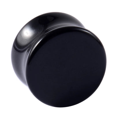 2PCS Heart Ear Plugs Natural Stone Ear Gauge Earring Flesh Tunnel Quartz Obsidian Opal Ears Expander Body Piercing 6-16mm