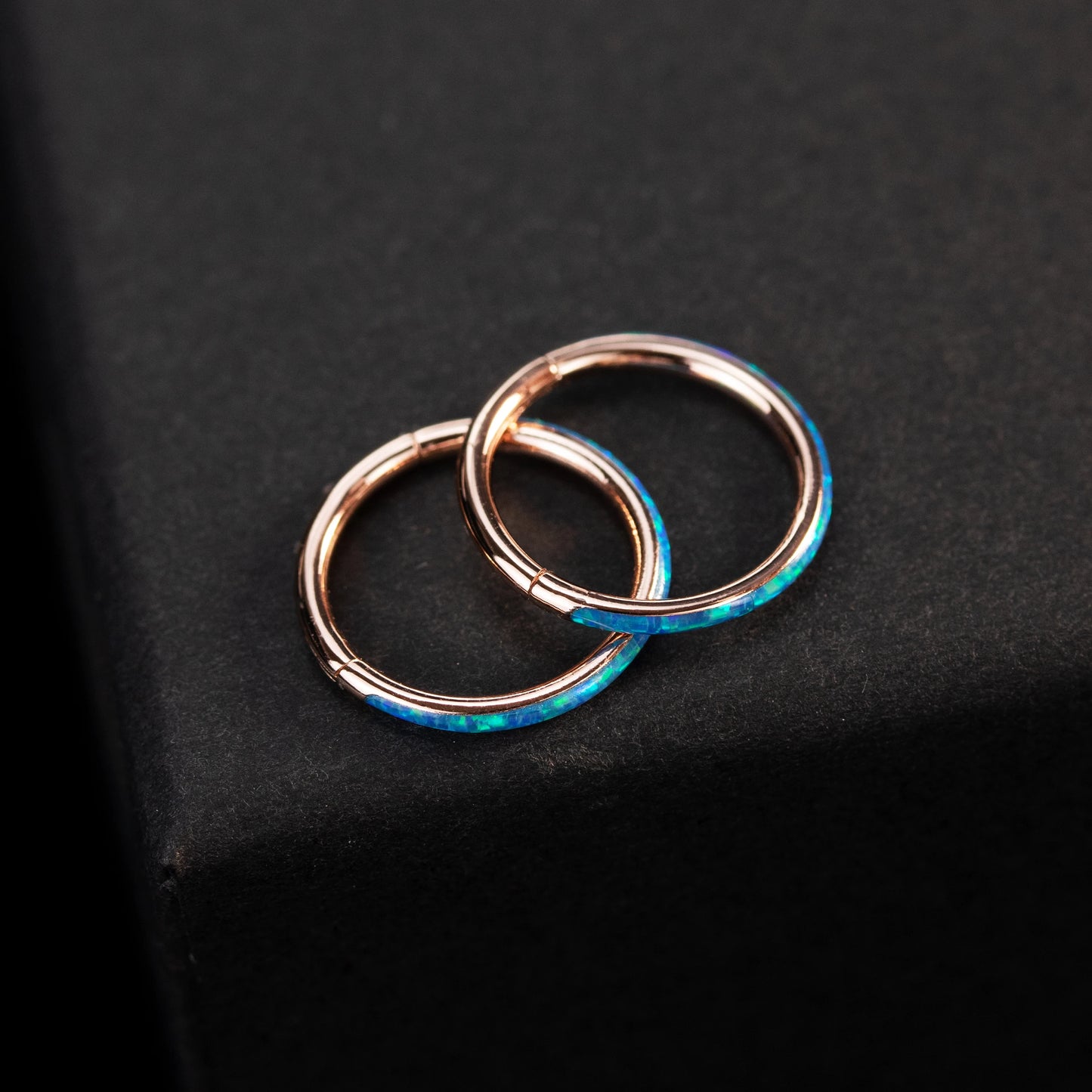 Factory Outlet 316L Steel Material Opal Earrings Body Jewelry Body Piercing Jewelry Trade Price