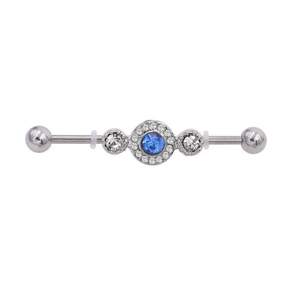1PC Industrial Barbell Piercing Earrings Long Bar Cartilage Scaffold  Body Jewery