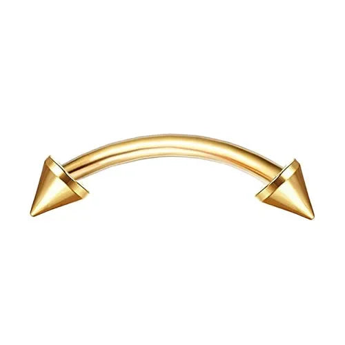 1PC Surgical Steel Piercing Jewelry Curved Barbell Eyebrow Ring Helix Tragus Lip Piercing Daith Rook Earrings for Women