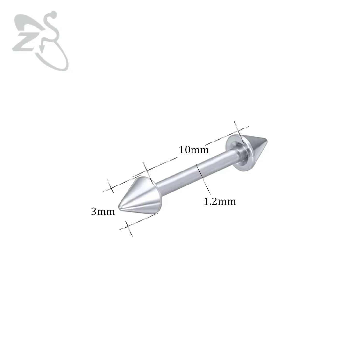 Versatile Stainless Steel Eyebrow Piercing Ring for All Occasions