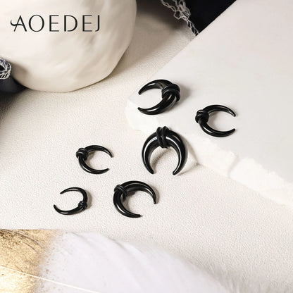 Versatile Stainless Steel Horseshoe Nose Ring by AOEDEJ - Comfortable & Stylish Body Jewelry