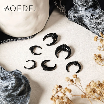Versatile Stainless Steel Horseshoe Nose Ring by AOEDEJ - Comfortable & Stylish Body Jewelry