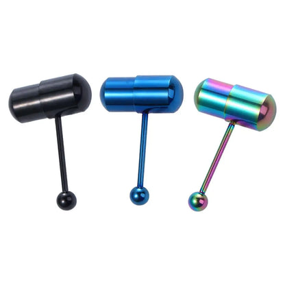 Vibrating Barbell Tongue Piercings Women Vibration Tongue Stud Piercing Jewelry Body Jewelry Vibrating Tongue Nail Tongue Ring
