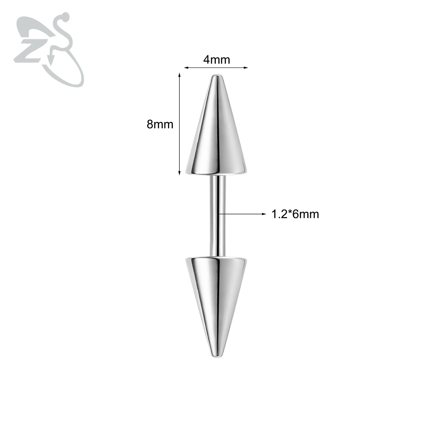 Versatile Stainless Steel Eyebrow Piercing Ring for All Occasions