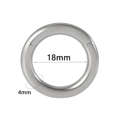 1PC Surgical Steel Septum Clicker Segment Hinged Ring Nose Eyebrow Lip Hoop Ear Cartilage Tragus Helix Ear Lobe Piercing Jewelry