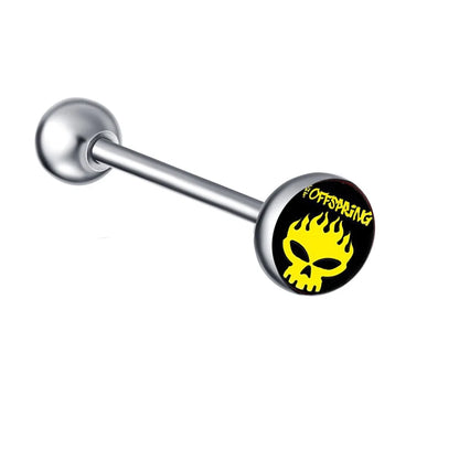 1PC 28 Styles Tongue Ring Piercing Sexy Tongue Barbell Surgical Stainless Steel Cross Nightclub Bar Stud Piercing Body Jewelry