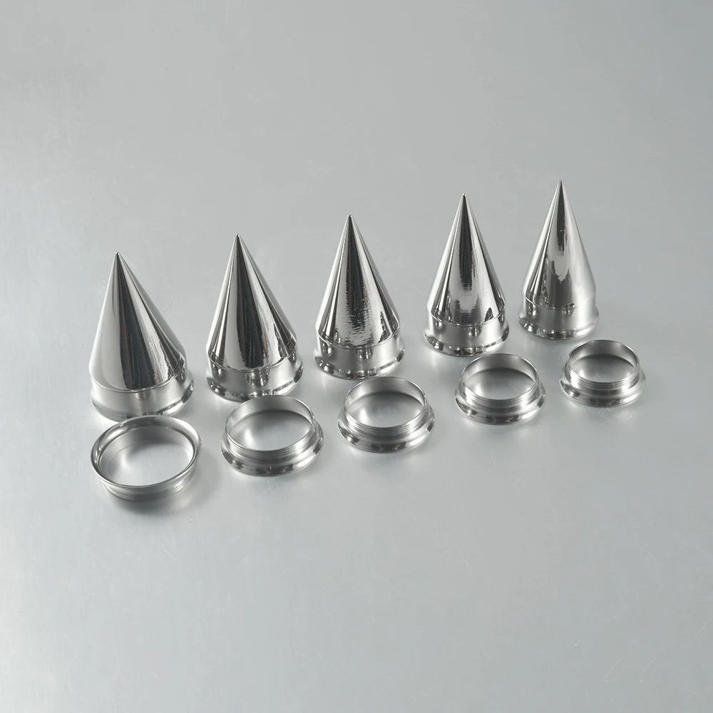 3PCS Unisex 2 in 1 Ear Taper Surgical Steel Screw Fit Interchangeable Ear Tunnel Stretcher Expander Ear Gauges Piercing Earrings