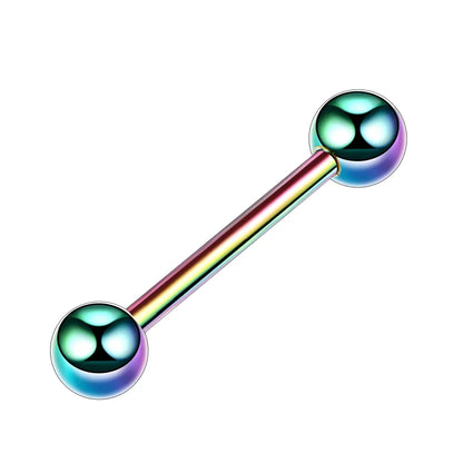 1PC Stainless Steel Heart Shaped Tongue Ring Barbell Tongue Piercing Cute Bar Ear Tragus Studs Labret Piercing Body Jewelry