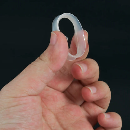 Pair Skin Thin Soft Flexible Ear Tunnels Double Flare Ear Plugs Flesh Tunnel Ear Gauge Expander Stretcher Earlets Earrings