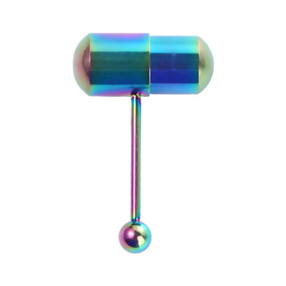 Vibrating Barbell Tongue Piercings Women Vibration Tongue Stud Piercing Jewelry Body Jewelry Vibrating Tongue Nail Tongue Ring