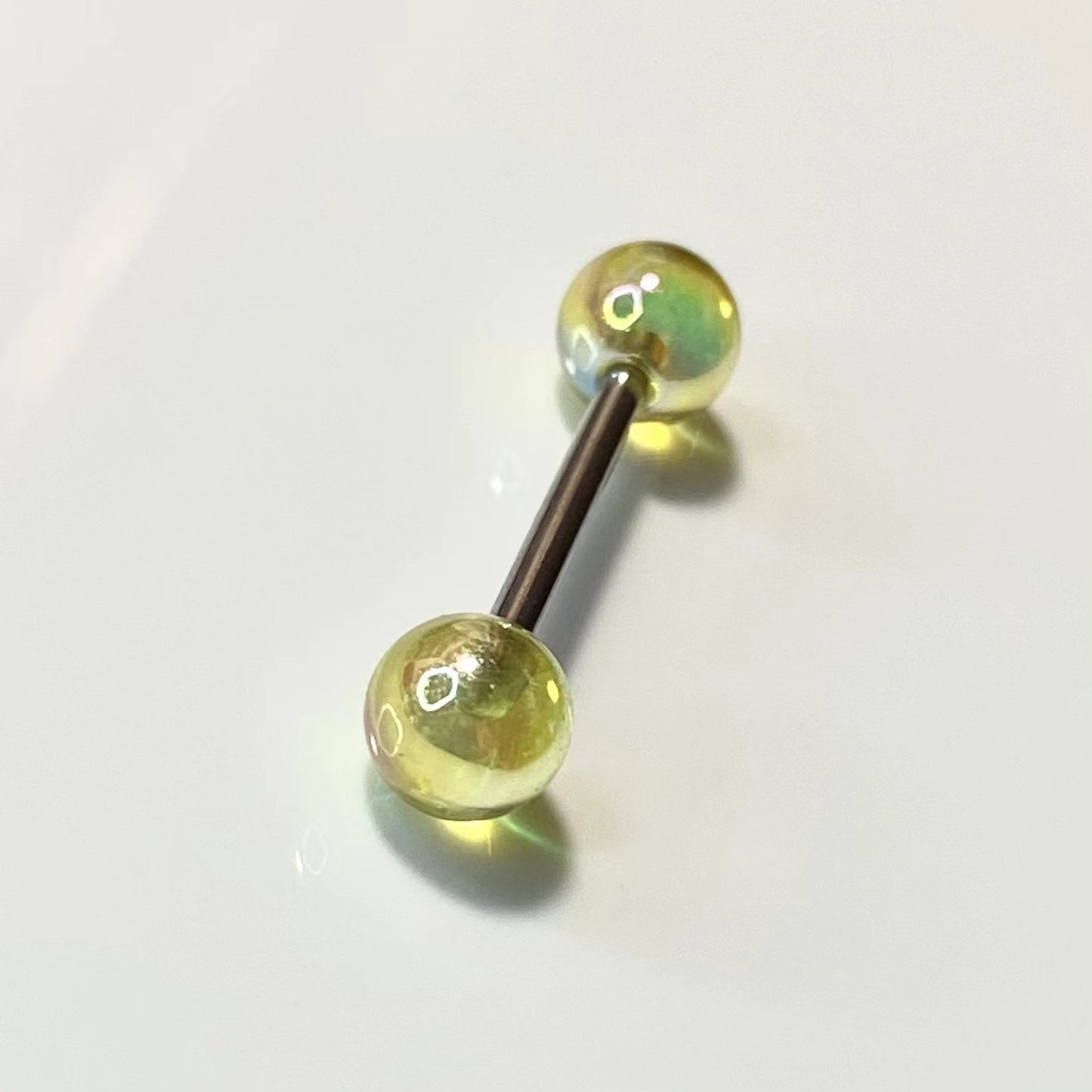 Tongue Nail Fashion Acrylic Tongue Ring Piercing Ear Nipple Rings Wear Lip Retro Stud Earring Puncture Jewelry