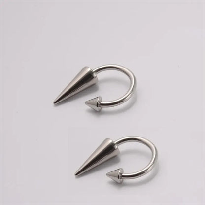Versatile Stainless Steel Lip Ring Set - Comfortable & Stylish Body Jewelry for All Occasions