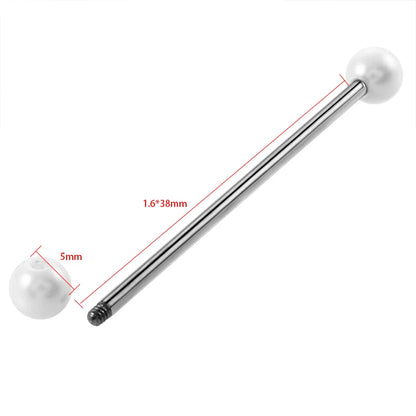 1PC Industrial Piercings Barbell Fashion Ear Industrial Rings Body Jewelry Piercing