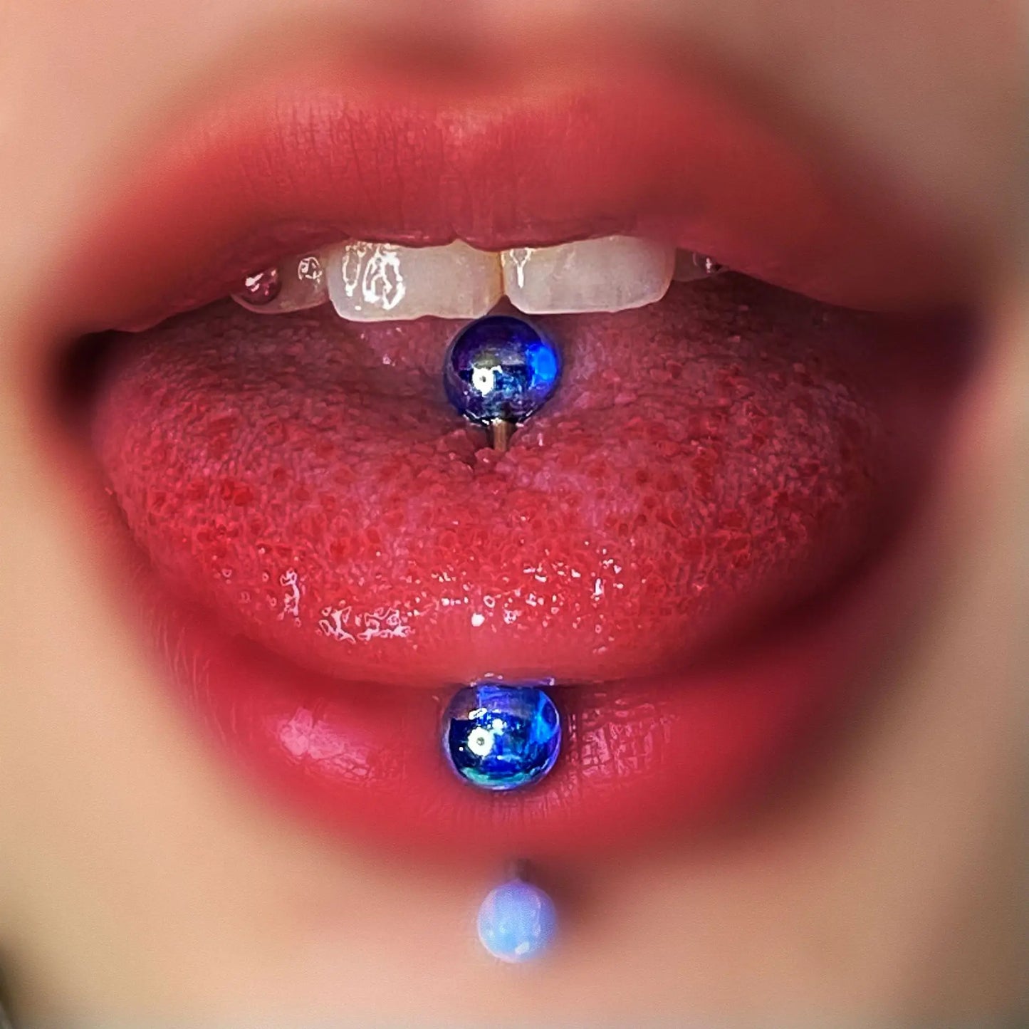 Tongue Nail Fashion Acrylic Tongue Ring Piercing Ear Nipple Rings Wear Lip Retro Stud Earring Puncture Jewelry