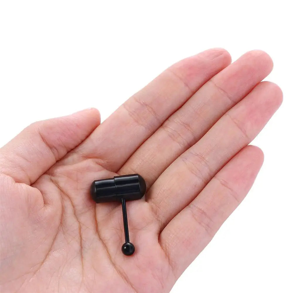 Vibrating Barbell Tongue Piercings Women Vibration Tongue Stud Piercing Jewelry Body Jewelry Vibrating Tongue Nail Tongue Ring