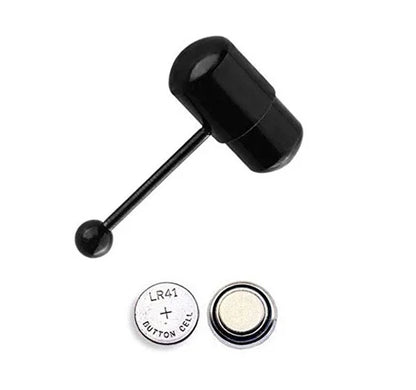 1 Pc Special Design Vibrating Tongue Piercing 1.2*17mm Barbell Stainless Steel Tongue Rings Body Jewelry Hot Selling Apparel